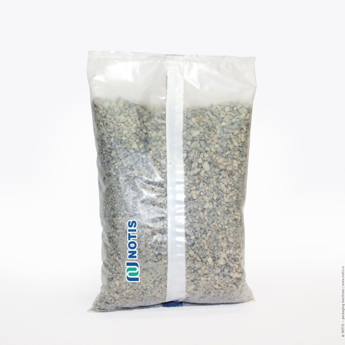 Кошачий наполнитель из бентонита, пакет подушка