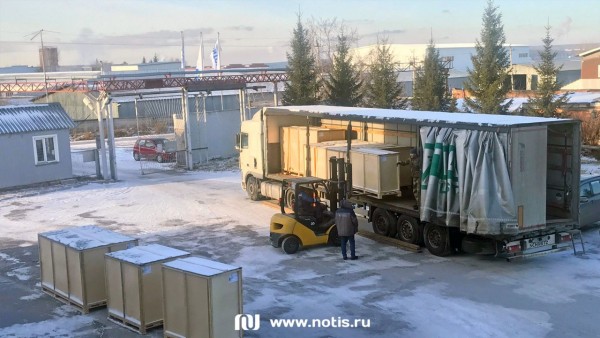 Отгрузка упаковочной линии в Челябинск